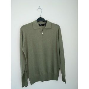 *Neiman Marcus 1/4 zip - Silk and Cashmere*